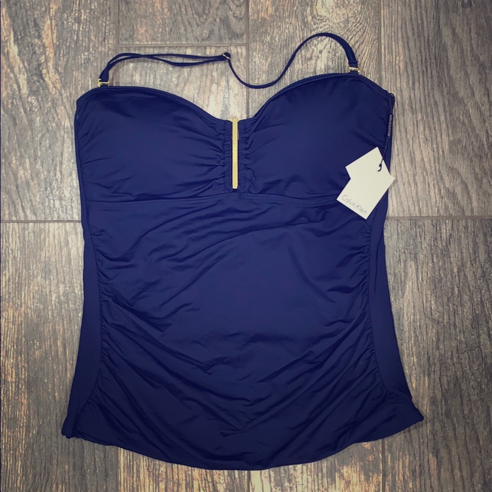Never worn Calvin Klein Tankini Top